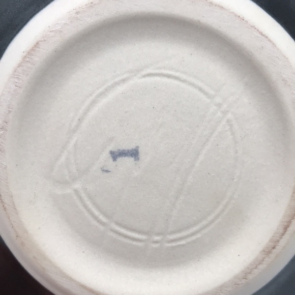 Bill Campbell Signed Studio Art Pottery Flambeaux Glaze Iridescent Trinket Dish - Picture 5 of 8